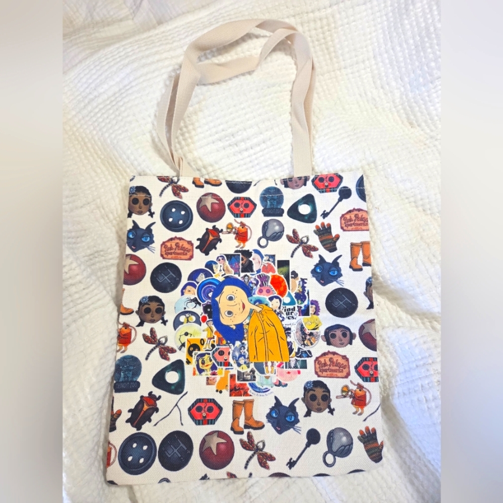 NEW Coraline Themed Tote Bag